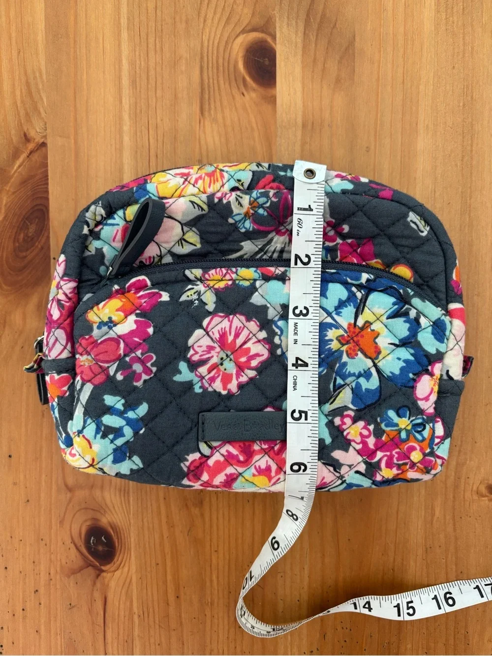 Vera Bradley “Pretty Posies” Mini Cosmetic Makeup Bag